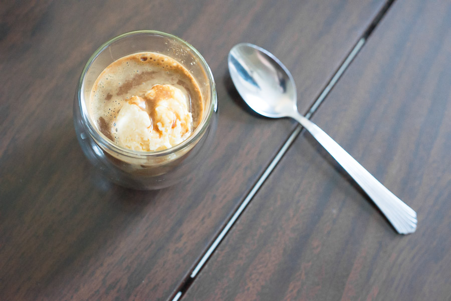 Affogato.
